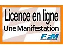 La demande de licence une manifestation disponible sur internet