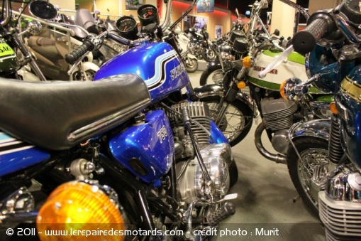 Espace motos vintage Murit Collection à Châtillon