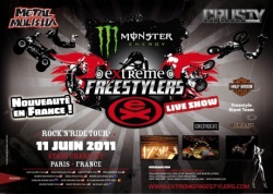 Les extrêmes freestylers à Charléty le 11 juin