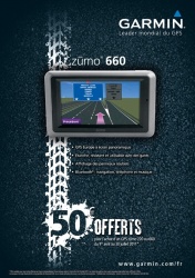 Garmin rembourse 50 EUR sur ses GPS moto