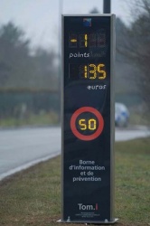 Guéant compte installer 1000 ''radars pédagogiques''
