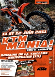 KTM Mania : la gamme enduro EXC 2012 à l'essai