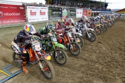 Départ lors de l'ouverture du Championnat en Bulgarie