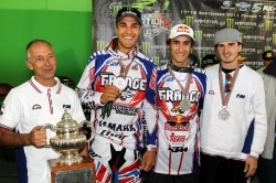 Les coulisses de l'équipe de France au Motocross des Nations