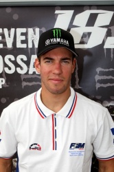 Steven Frossard, actuel 3ème du Championnat du Monde MX1
