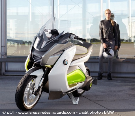 Concept e. : étude de design d'un scooter électrique BMW