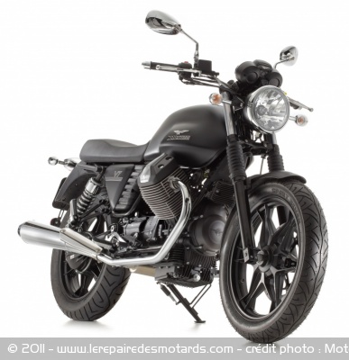 Nouveauté 2012 : Moto Guzzi V7 noir