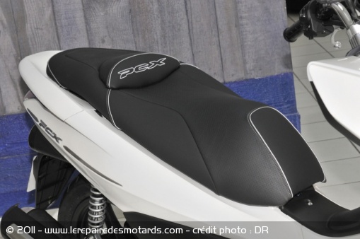 Le PCX reçoit une selle confort