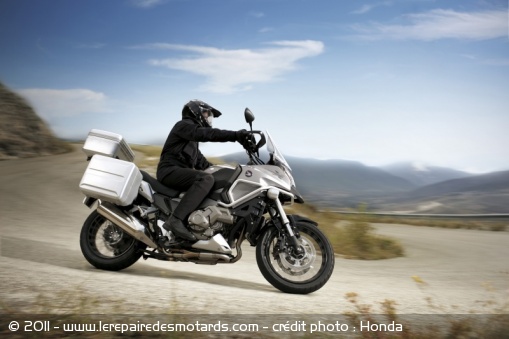 Trail Honda Crosstourer 1200 sur route