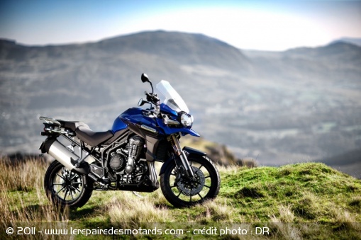 Après le succès du Tiger 800, Triumph vient chasser le GS 