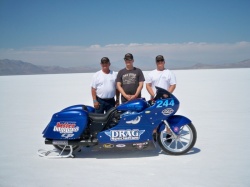 Record de vitesse : 313 km/h sur un custom