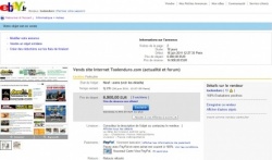 Le site internet www.toolenduro.com en vente