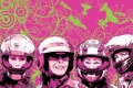 8 mars Mutuelle Motards fleur femmes