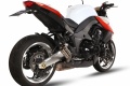 Silencieux Mivv Double Gun homologué Kawasaki Z1000