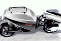 remorque monoroue Wipi Tow Case Pro Salon Moto Paris