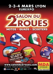 19ème Salon du 2 Roues de Lyon du 2 au 4 mars 2012
