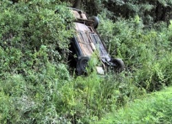 Accident de voiture par conducteur alcolisé et sans permis
