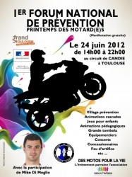 Des motos pour la vie: vaincre l'autisme et Mike Di Meglio présents