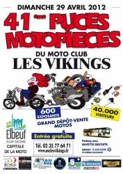 41ème Puces moto d'Elbeuf : 40.000 visiteurs attendus le 29 avril