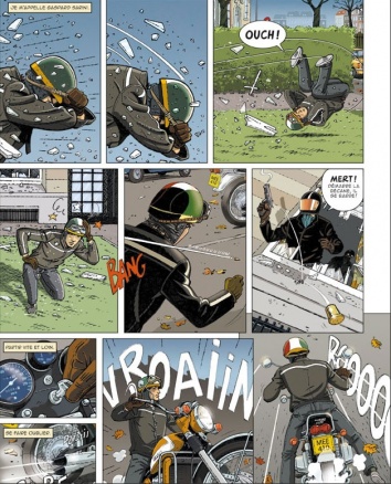 BD Rider on the Storm (c) éditions Paquet