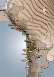 Circuit des plages du Dakar 2013