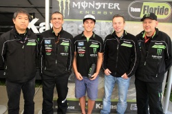 Arnaud Tonus et Alessandro Lupino chez Kawasaki CLS en 2013