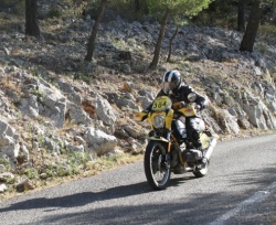 La catégorie classique présente au Dark Dog Moto Tour