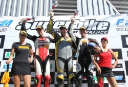 European Bikes : même podium dans les 2 courses - Crédit photo : Photopress