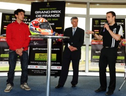 Johann Zarco et Louis Rossi présents à la conférence du Monster Energy GP de France