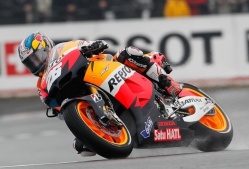 MotoGP d'Allemange : Pedrosa le plus rapide sous la pluie - Crédit photo : MotoGP