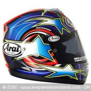 Casque de Colin Edwards