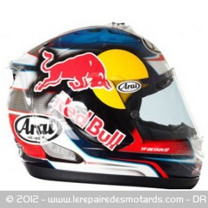 Casque de Dani Pedrosa
