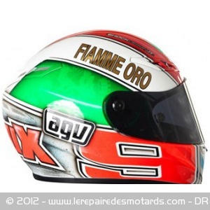 Casque de Danilo Petrucci