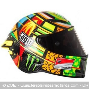Casque de Valentino Rossi