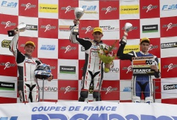 Première victoire de Valentin Grimoux en promosport 125
