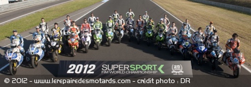 Les pilotes de la saison 2012 du World SuperSport