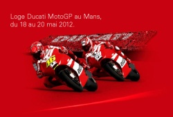 Week end privilégié en loge Ducati pour le GP de France