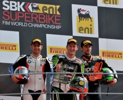 WSBK : demi-victoire pour Tom Sykes