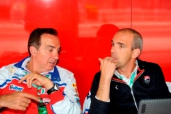 Bevilacqua (team Althea) et Marinelli (Ducati Corse) - Crédit photo : WorldSBK