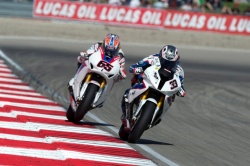 Marco Melandri et Jonathan Rea à Miller