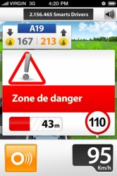 Avertisseur de dangers par Inforad: le Smart