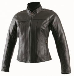 Blouson cuir femme McAdam Cannelle
