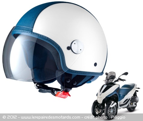Casque Copter et Piaggio MP3 Yourban