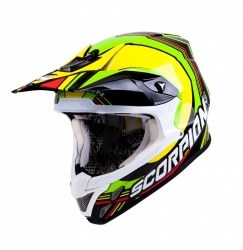 Casque intégral cross Scorpion VX-20 Air Spot