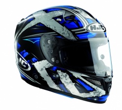 Casque intégral HJC R-Pha 10 Pinnà bleu