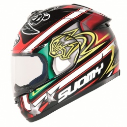 Casque intégral Suomy Excel Pirate par Aprilia