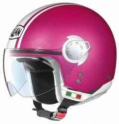 Casque Nolan N20 traffic: nouveaux coloris: fuchsia