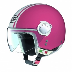 Casque Nolan N20 traffic: nouveaux coloris: rose