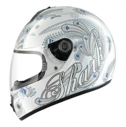 Casque Shark blanc S600 pour femmes