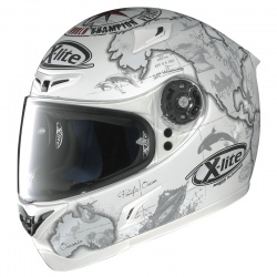 Casque X-Lite blanc Replica Carlos Checa